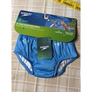 Speedo Swim Diaper With Snaps - 12M 18-22 Lbs